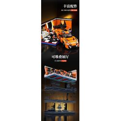 BEAUTY AND 13081 XE SÁU LƯỚI APOLLO bộ đồ chơi xếp lắp ráp ghép mô hình Speed Champions Racing Cars Đua Xe Công Thức 518 khối