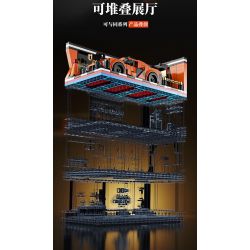 BEAUTY AND 13081 XE SÁU LƯỚI APOLLO bộ đồ chơi xếp lắp ráp ghép mô hình Speed Champions Racing Cars Đua Xe Công Thức 518 khối