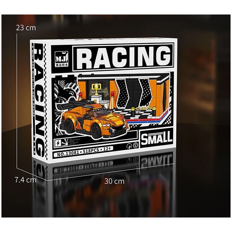 BEAUTY AND 13081 XE SÁU LƯỚI APOLLO bộ đồ chơi xếp lắp ráp ghép mô hình Speed Champions Racing Cars Đua Xe Công Thức 518 khối