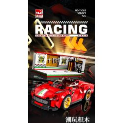 BEAUTY AND 13082 XE SÁU LƯỚI FERRARI bộ đồ chơi xếp lắp ráp ghép mô hình Speed Champions Racing Cars Đua Xe Công Thức 530 khối