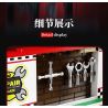 BEAUTY AND 13082 XE SÁU LƯỚI FERRARI bộ đồ chơi xếp lắp ráp ghép mô hình Speed Champions Racing Cars Đua Xe Công Thức 530 khối