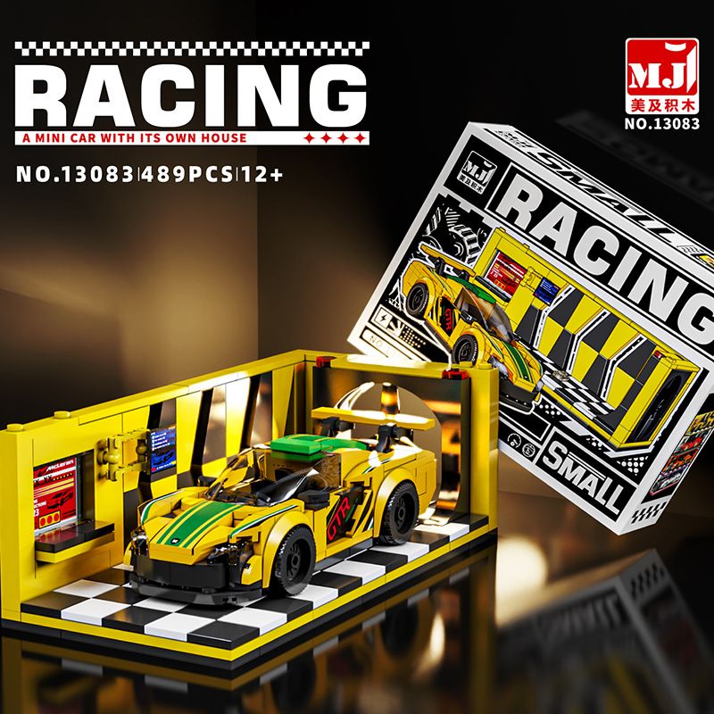 BEAUTY AND 13083 XE SÁU KHUNG MCLAREN GT bộ đồ chơi xếp lắp ráp ghép mô hình Speed Champions Racing Cars Đua Xe Công Thức 489 khối