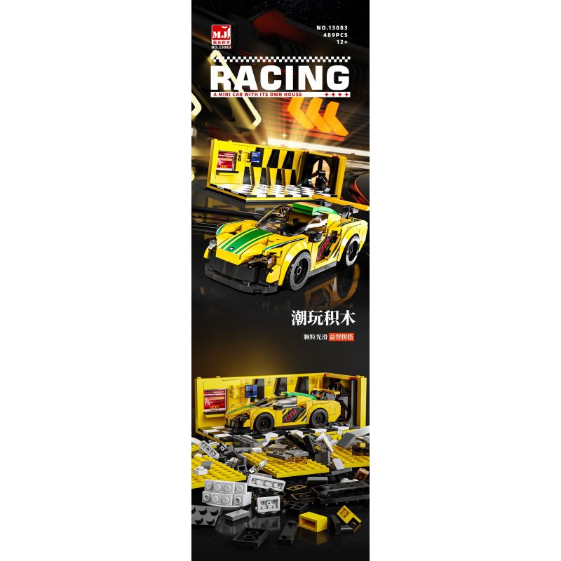 BEAUTY AND 13083 XE SÁU KHUNG MCLAREN GT bộ đồ chơi xếp lắp ráp ghép mô hình Speed Champions Racing Cars Đua Xe Công Thức 489 khối