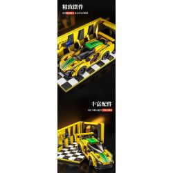 BEAUTY AND 13083 XE SÁU KHUNG MCLAREN GT bộ đồ chơi xếp lắp ráp ghép mô hình Speed Champions Racing Cars Đua Xe Công Thức 489 khối