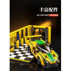 BEAUTY AND 13083 XE SÁU KHUNG MCLAREN GT bộ đồ chơi xếp lắp ráp ghép mô hình Speed Champions Racing Cars Đua Xe Công Thức 489 khối