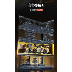 BEAUTY AND 13083 XE SÁU KHUNG MCLAREN GT bộ đồ chơi xếp lắp ráp ghép mô hình Speed Champions Racing Cars Đua Xe Công Thức 489 khối