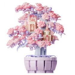 GEKKOSHA 802806 MÙA HOA ANH ĐÀO GIẤC MƠ bộ đồ chơi xếp lắp ráp ghép mô hình CHERRY BLOSSOM SEASON