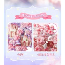 GEKKOSHA 802806 MÙA HOA ANH ĐÀO GIẤC MƠ bộ đồ chơi xếp lắp ráp ghép mô hình CHERRY BLOSSOM SEASON