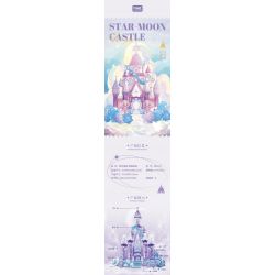 GEKKOSHA 804237 ĐÊM ĐẦY SAO HOA HỒNG bộ đồ chơi xếp lắp ráp ghép mô hình STAR MOON CASTLE 1747 khối