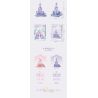 GEKKOSHA 804237 ĐÊM ĐẦY SAO HOA HỒNG bộ đồ chơi xếp lắp ráp ghép mô hình STAR MOON CASTLE 1747 khối
