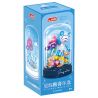 JAKI JK6255 6255 HỘP NHẠC GẤU SAO KHÁM PHÁ BIỂN SÂU bộ đồ chơi xếp lắp ráp ghép mô hình