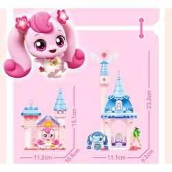 SEMBO 616202 616203 616204 616201 DỄ THƯƠNG TUYỆT VỜI LÂU ĐÀI HÀNH TINH CẢM XÚC 4 MÔ HÌNH TIỀN SẢNH GƯƠNG MA THUẬT TÌNH YÊU ĐỈNH HAOHAO NHÀ KÍNH HOÀNG GIA ĐAM MÊ LỚP HỌC TRUNG THỰC bộ đồ chơi xếp lắp ráp ghép mô hình Movie & Game Phim Và Trò Chơi 582 khối