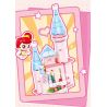 SEMBO 616202 616203 616204 616201 DỄ THƯƠNG TUYỆT VỜI LÂU ĐÀI HÀNH TINH CẢM XÚC 4 MÔ HÌNH TIỀN SẢNH GƯƠNG MA THUẬT TÌNH YÊU ĐỈNH HAOHAO NHÀ KÍNH HOÀNG GIA ĐAM MÊ LỚP HỌC TRUNG THỰC bộ đồ chơi xếp lắp ráp ghép mô hình Movie & Game Phim Và Trò Chơi 582 khối