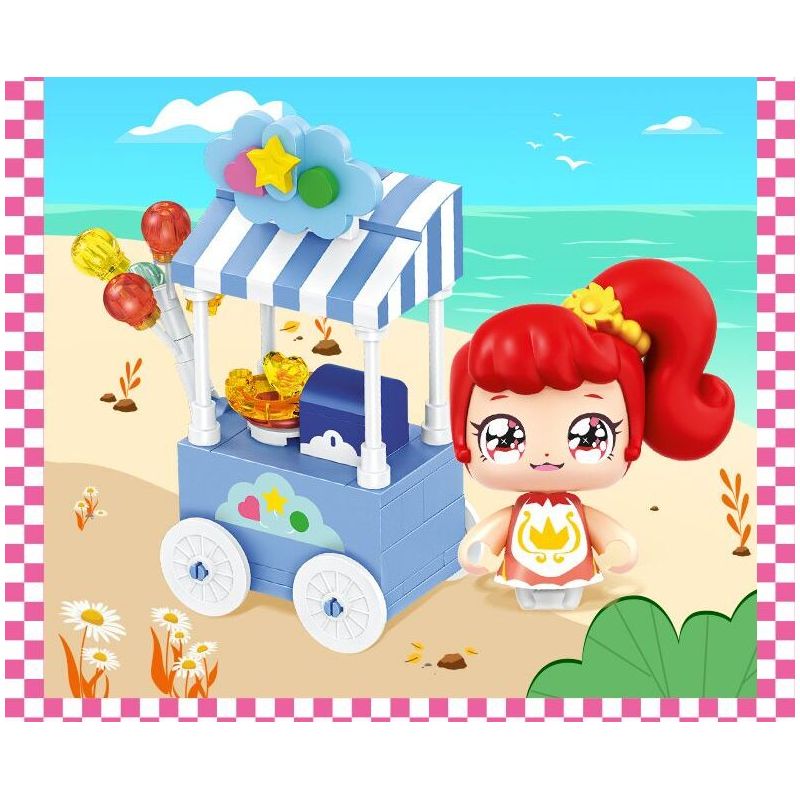 SEMBO 616205 CÔNG VIÊN GIẢI TRÍ TUYỆT VỜI VÀ DỄ THƯƠNG MÁY BAY QUAY bộ đồ chơi xếp lắp ráp ghép mô hình Movie & Game Phim Và Trò Chơi 811 khối