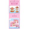 SEMBO 616206 CÔNG VIÊN GIẢI TRÍ TUYỆT VỜI VÀ DỄ THƯƠNG BĂNG CHUYỀN bộ đồ chơi xếp lắp ráp ghép mô hình Movie & Game Phim Và Trò Chơi 822 khối