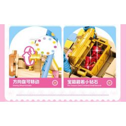 SEMBO 616207 CÔNG VIÊN GIẢI TRÍ TUYỆT VỜI VÀ DỄ THƯƠNG NHỮNG CHIẾC XE THUYỀN BẬP BÊNH bộ đồ chơi xếp lắp ráp ghép mô hình Movie & Game Phim Và Trò Chơi 716 khối