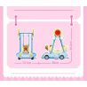 SEMBO 616207 CÔNG VIÊN GIẢI TRÍ TUYỆT VỜI VÀ DỄ THƯƠNG NHỮNG CHIẾC XE THUYỀN BẬP BÊNH bộ đồ chơi xếp lắp ráp ghép mô hình Movie & Game Phim Và Trò Chơi 716 khối