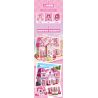 SEMBO 616208 TUYỆT VỜI VÀ DỄ THƯƠNG LOVE ROSE BAKERY bộ đồ chơi xếp lắp ráp ghép mô hình Movie & Game Phim Và Trò Chơi 1334 khối