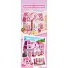 SEMBO 616208 TUYỆT VỜI VÀ DỄ THƯƠNG LOVE ROSE BAKERY bộ đồ chơi xếp lắp ráp ghép mô hình Movie & Game Phim Và Trò Chơi 1334 khối