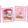 SEMBO 616208 TUYỆT VỜI VÀ DỄ THƯƠNG LOVE ROSE BAKERY bộ đồ chơi xếp lắp ráp ghép mô hình Movie & Game Phim Và Trò Chơi 1334 khối