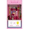SEMBO 616208 TUYỆT VỜI VÀ DỄ THƯƠNG LOVE ROSE BAKERY bộ đồ chơi xếp lắp ráp ghép mô hình Movie & Game Phim Và Trò Chơi 1334 khối