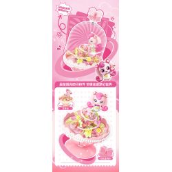 SEMBO 616209 TÌNH YÊU VÀ SỰ DỄ THƯƠNG CHAI THỜI GIAN VUI VẺ bộ đồ chơi xếp lắp ráp ghép mô hình Movie & Game Phim Và Trò Chơi 109 khối