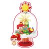 SEMBO 616210 ĐAM MÊ VÀ DỄ THƯƠNG CHAI THỜI GIAN LÚC NẮNG ẤM bộ đồ chơi xếp lắp ráp ghép mô hình Movie & Game Phim Và Trò Chơi 143 khối