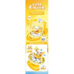 SEMBO 616211 CHÂN THẬT VÀ DỄ THƯƠNG CHAI THỜI GIAN DU HÀNH bộ đồ chơi xếp lắp ráp ghép mô hình Movie & Game Phim Và Trò Chơi 140 khối