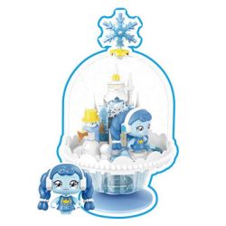 SEMBO 616212 THẬT DỄ THƯƠNG CHAI THỜI GIAN BĂNG VÀ TUYẾT bộ đồ chơi xếp lắp ráp ghép mô hình Movie & Game Phim Và Trò Chơi 125 khối