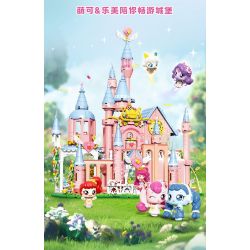 SEMBO 616217 TUYỆT VỜI VÀ DỄ THƯƠNG PHIÊN BẢN DELUXE PLANET CASTLE bộ đồ chơi xếp lắp ráp ghép mô hình Movie & Game Phim Và Trò Chơi 1622 khối