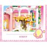 SEMBO 616217 TUYỆT VỜI VÀ DỄ THƯƠNG PHIÊN BẢN DELUXE PLANET CASTLE bộ đồ chơi xếp lắp ráp ghép mô hình Movie & Game Phim Và Trò Chơi 1622 khối