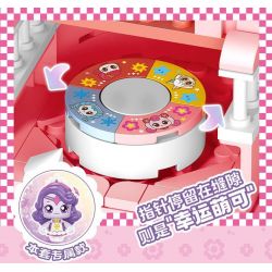 SEMBO 616217 TUYỆT VỜI VÀ DỄ THƯƠNG PHIÊN BẢN DELUXE PLANET CASTLE bộ đồ chơi xếp lắp ráp ghép mô hình Movie & Game Phim Và Trò Chơi 1622 khối