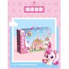 SEMBO 616217 TUYỆT VỜI VÀ DỄ THƯƠNG PHIÊN BẢN DELUXE PLANET CASTLE bộ đồ chơi xếp lắp ráp ghép mô hình Movie & Game Phim Và Trò Chơi 1622 khối