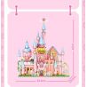 SEMBO 616217 TUYỆT VỜI VÀ DỄ THƯƠNG PHIÊN BẢN DELUXE PLANET CASTLE bộ đồ chơi xếp lắp ráp ghép mô hình Movie & Game Phim Và Trò Chơi 1622 khối