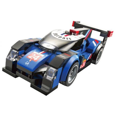 CADA DOUBLEE C55053 55053 NGÔI SAO SIÊU TỐC bộ đồ chơi xếp lắp ráp ghép mô hình Speed Champions Racing Cars Đua Xe Công Thức 164 khối