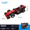 CADA DOUBLEE C55054 55054 HUYỀN THOẠI CHIẾN THẮNG bộ đồ chơi xếp lắp ráp ghép mô hình Speed Champions Racing Cars Đua Xe Công Thức 123 khối