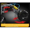 MouldKing 17060 Mould King 17060 MÁY XÚC MỌI ĐỊA HÌNH bộ đồ chơi xếp lắp ráp ghép mô hình Technic PNEUMATIC ALL-TERRAIN EXCAVATOR Kỹ Thuật Công Nghệ Cao Mô Hình Phương Tiện 1392 khối