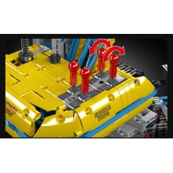 MouldKing 17060 Mould King 17060 MÁY XÚC MỌI ĐỊA HÌNH bộ đồ chơi xếp lắp ráp ghép mô hình Technic PNEUMATIC ALL-TERRAIN EXCAVATOR Kỹ Thuật Công Nghệ Cao Mô Hình Phương Tiện 1392 khối