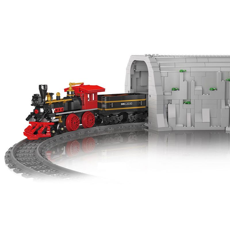 Lego MouldKing 17060 The General Xếp hình lắp ráp ghép mô hình Tàu điều khiển từ xa chung