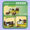 MouldKing 24030 Mould King 24030 MINI QUẦY KEBAB bộ đồ chơi xếp lắp ráp ghép mô hình City Thành Phố 243 khối