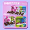 MouldKing 24033 Mould King 24033 MINI XE BÁN KEM VÀ MÁY GẮP bộ đồ chơi xếp lắp ráp ghép mô hình City Thành Phố 269 khối