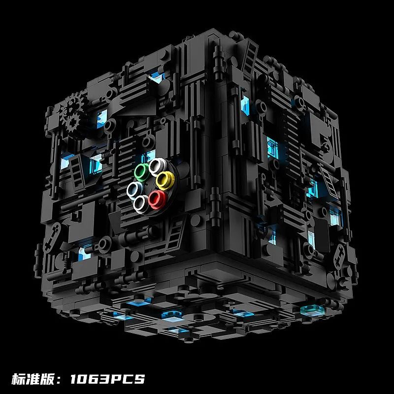 TINGII PUZZLE W32 TIANJI HỘP GIẢI MÃ CƠ CHẾ THẾ HỆ THỨ 7 bộ đồ chơi xếp lắp ráp ghép mô hình Technic Kỹ Thuật Công Nghệ Cao Mô Hình Phương Tiện 1063 khối