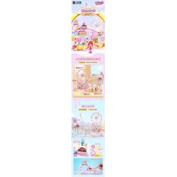 QMAN ENLIGHTEN KEEPPLEY 31018 SÂN CHƠI TÌNH YÊU TỎA SÁNG bộ đồ chơi xếp lắp ráp ghép mô hình Girl Con Gái 901 khối