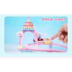 QMAN ENLIGHTEN KEEPPLEY 31018 SÂN CHƠI TÌNH YÊU TỎA SÁNG bộ đồ chơi xếp lắp ráp ghép mô hình Girl Con Gái 901 khối