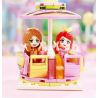 QMAN ENLIGHTEN KEEPPLEY 31018 SÂN CHƠI TÌNH YÊU TỎA SÁNG bộ đồ chơi xếp lắp ráp ghép mô hình Girl Con Gái 901 khối