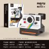 MOYU BLOCK MY97131 97131 MÁY ẢNH RETRO TỨC THÌ CẦU VỒNG bộ đồ chơi xếp lắp ráp ghép mô hình Creator LAND CAMERA Sáng Tạo 802 khối