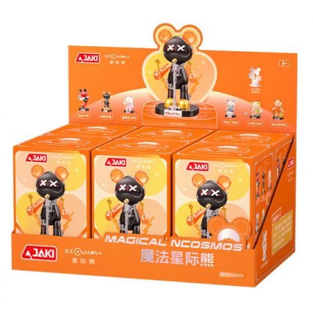 JAKI JK6258 6258 HỘP MÙ GẤU NGÔI SAO MA THUẬT bộ đồ chơi xếp lắp ráp ghép mô hình MAGIC NCOSMOS
