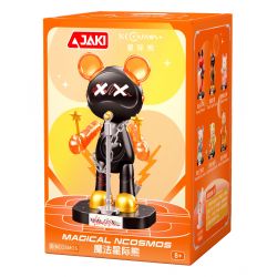 JAKI JK6258 6258 HỘP MÙ GẤU NGÔI SAO MA THUẬT bộ đồ chơi xếp lắp ráp ghép mô hình MAGIC NCOSMOS