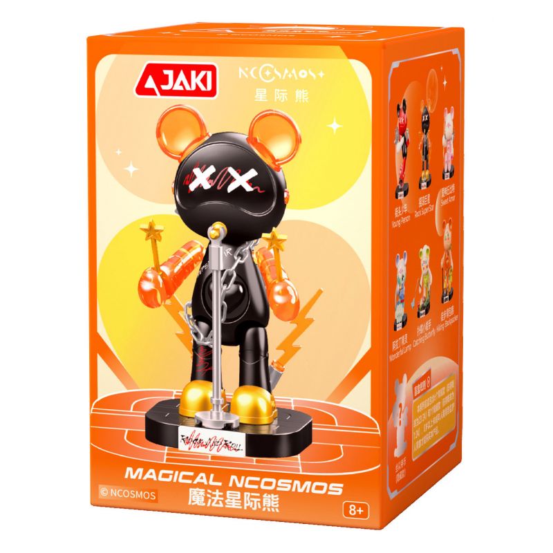 JAKI JK6258 6258 HỘP MÙ GẤU NGÔI SAO MA THUẬT bộ đồ chơi xếp lắp ráp ghép mô hình MAGIC NCOSMOS
