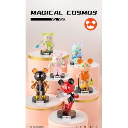 JAKI JK6258 6258 HỘP MÙ GẤU NGÔI SAO MA THUẬT bộ đồ chơi xếp lắp ráp ghép mô hình MAGIC NCOSMOS